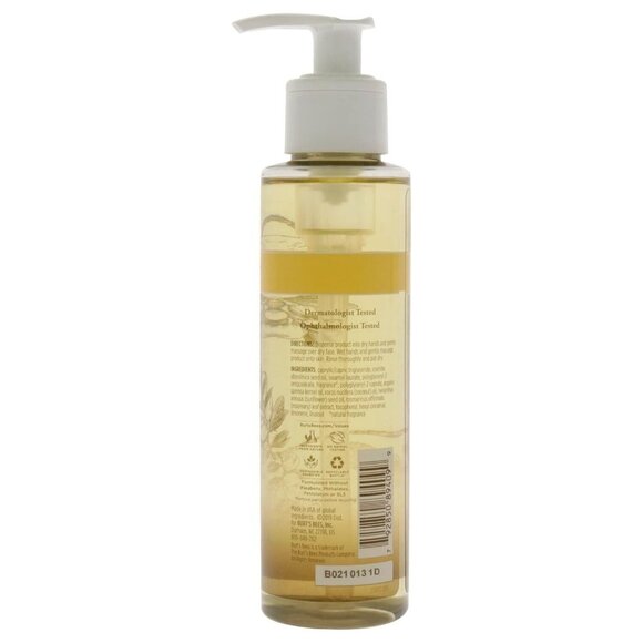 Burt's Bees Facial Cleansing Oil for Normal to Dry Skin, 6 Oz 2 - Pack - Picture 2 of 2